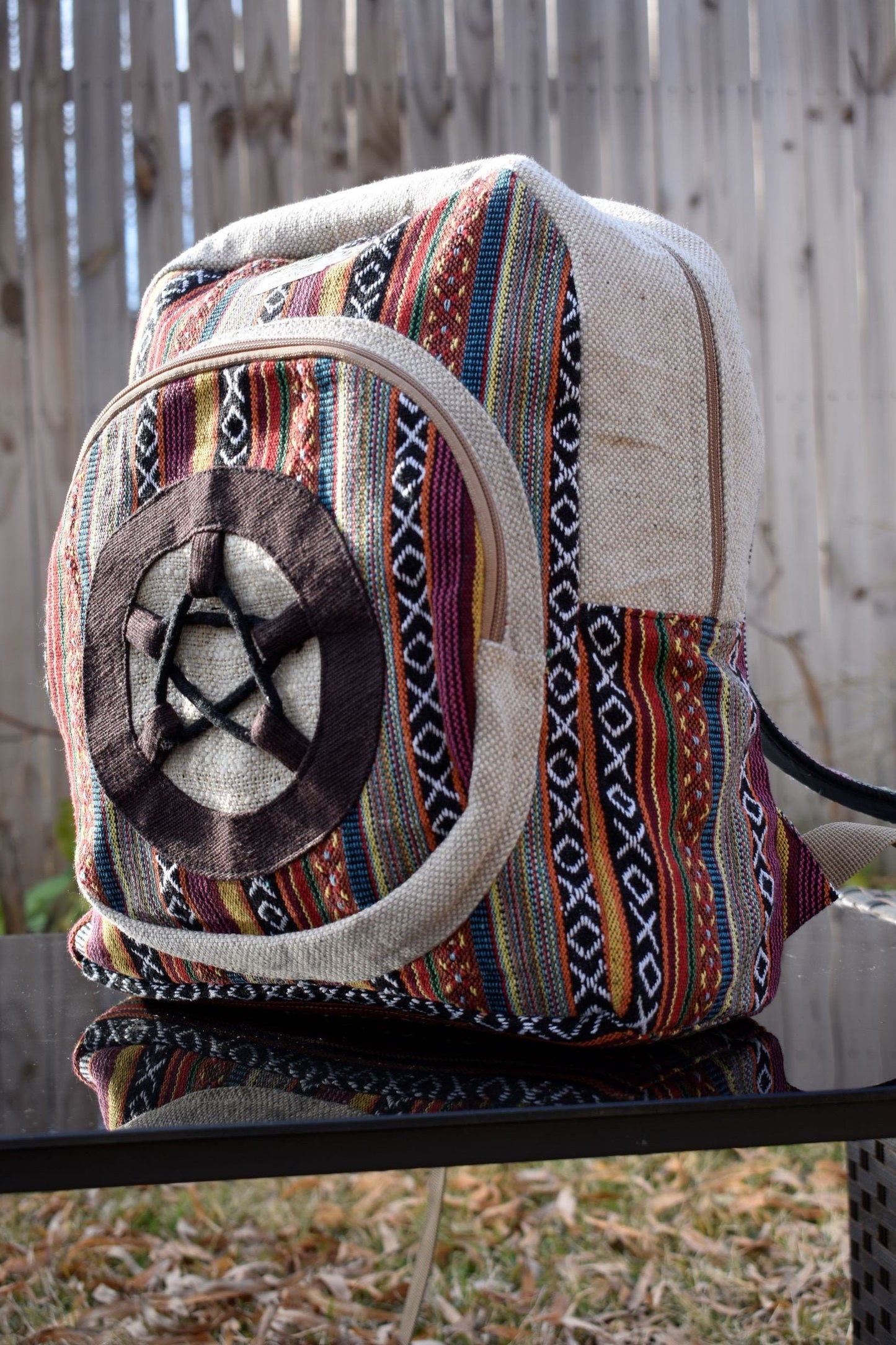 Namaste Hemp Star Backpack