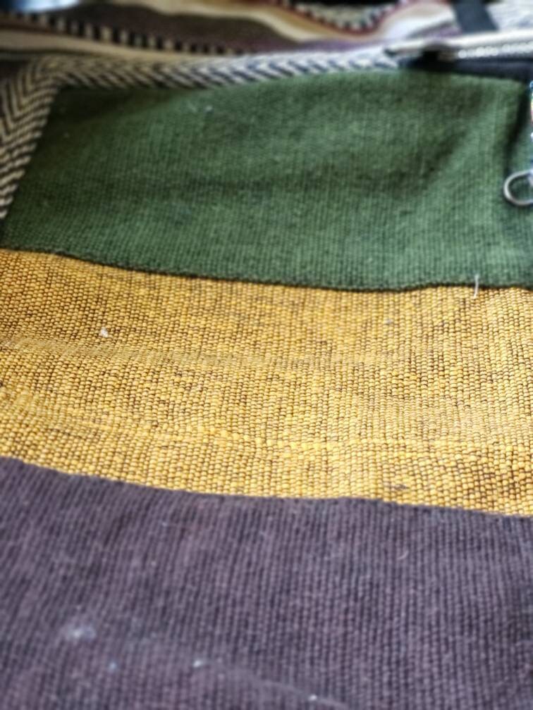 Namaste Hemp 3 Color Backpack