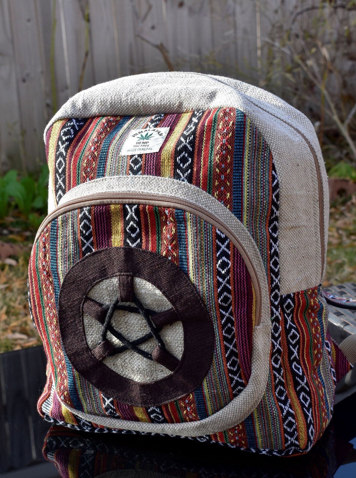 Namaste Hemp Star Backpack