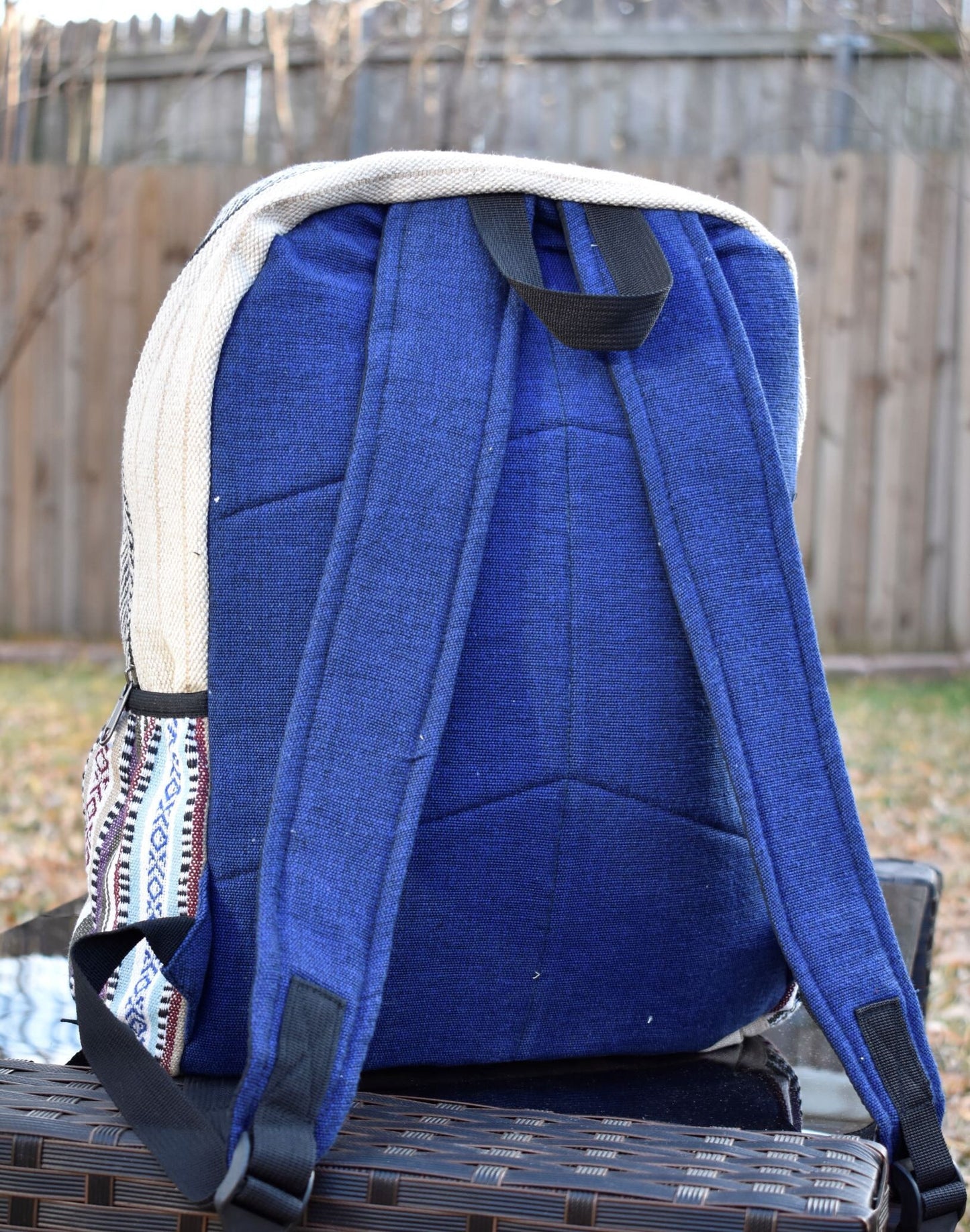 Namaste Hemp 3 Color Backpack