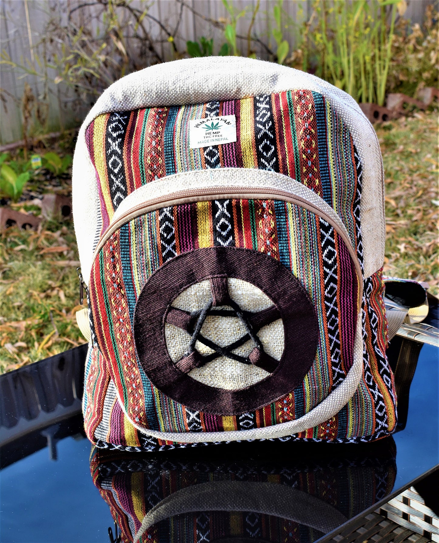 Namaste Hemp Star Backpack