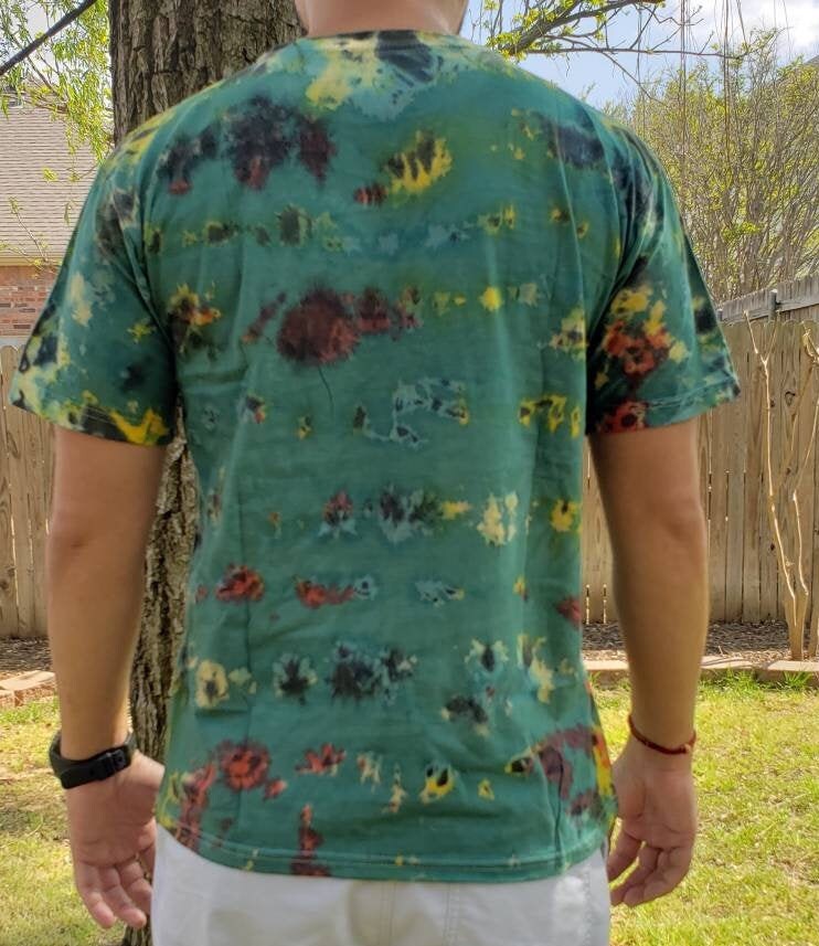 Namaste Unisex Natural Colorful Tie Dye T shirt