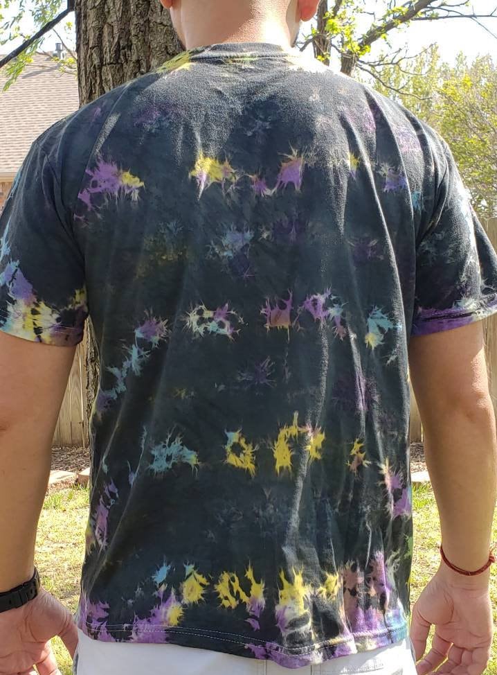 Namaste Unisex Natural Colorful Tie Dye T shirt