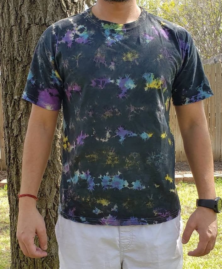 Namaste Unisex Natural Colorful Tie Dye T shirt