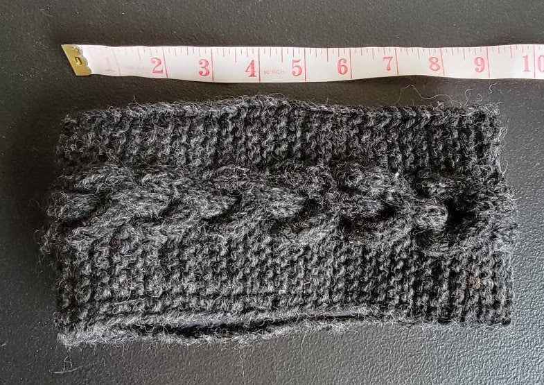 Namaste Unisex Hand Knit Nepalese Sheep's Wool Natural Unique Warm Colorful Headband.