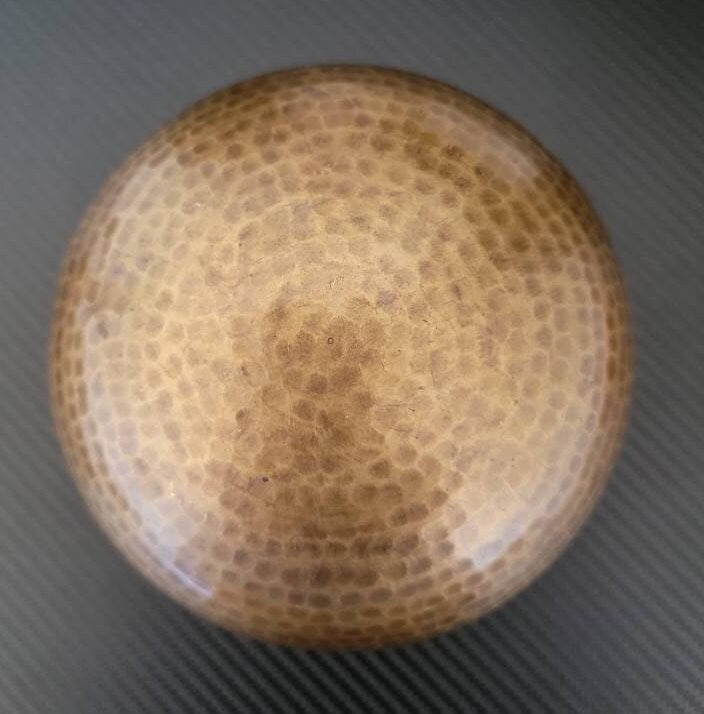 Namaste 5.5” and 4.5" High Quality Hand Hammered Singing Bowl with Mallet & Ring Cushion