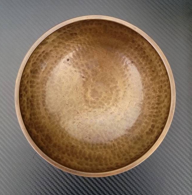 Namaste 5.5” and 4.5" High Quality Hand Hammered Singing Bowl with Mallet & Ring Cushion