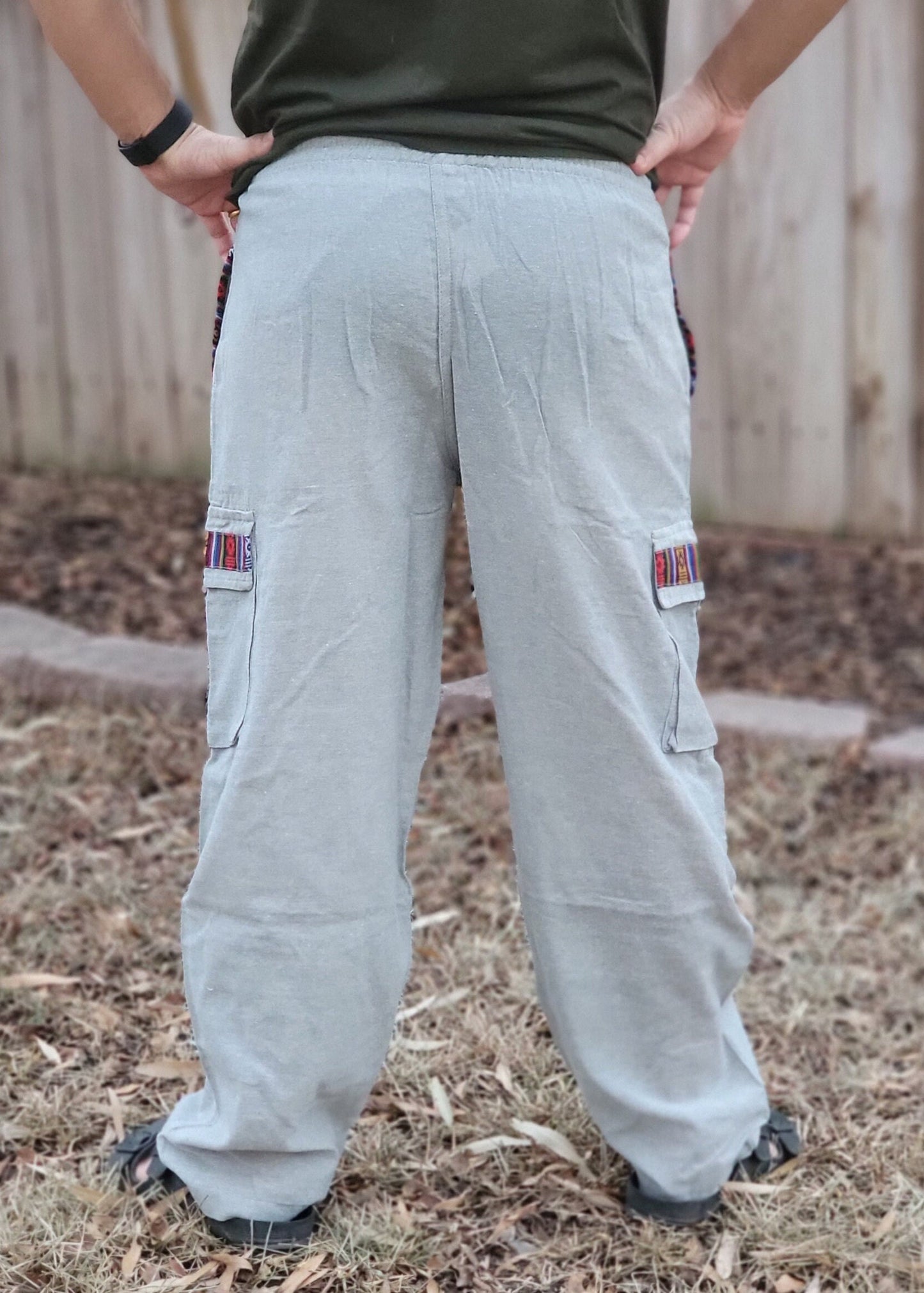 Namaste Fashionable Unisex Multicolor Handmade Hippie Trunked Durable Cotton Trouser