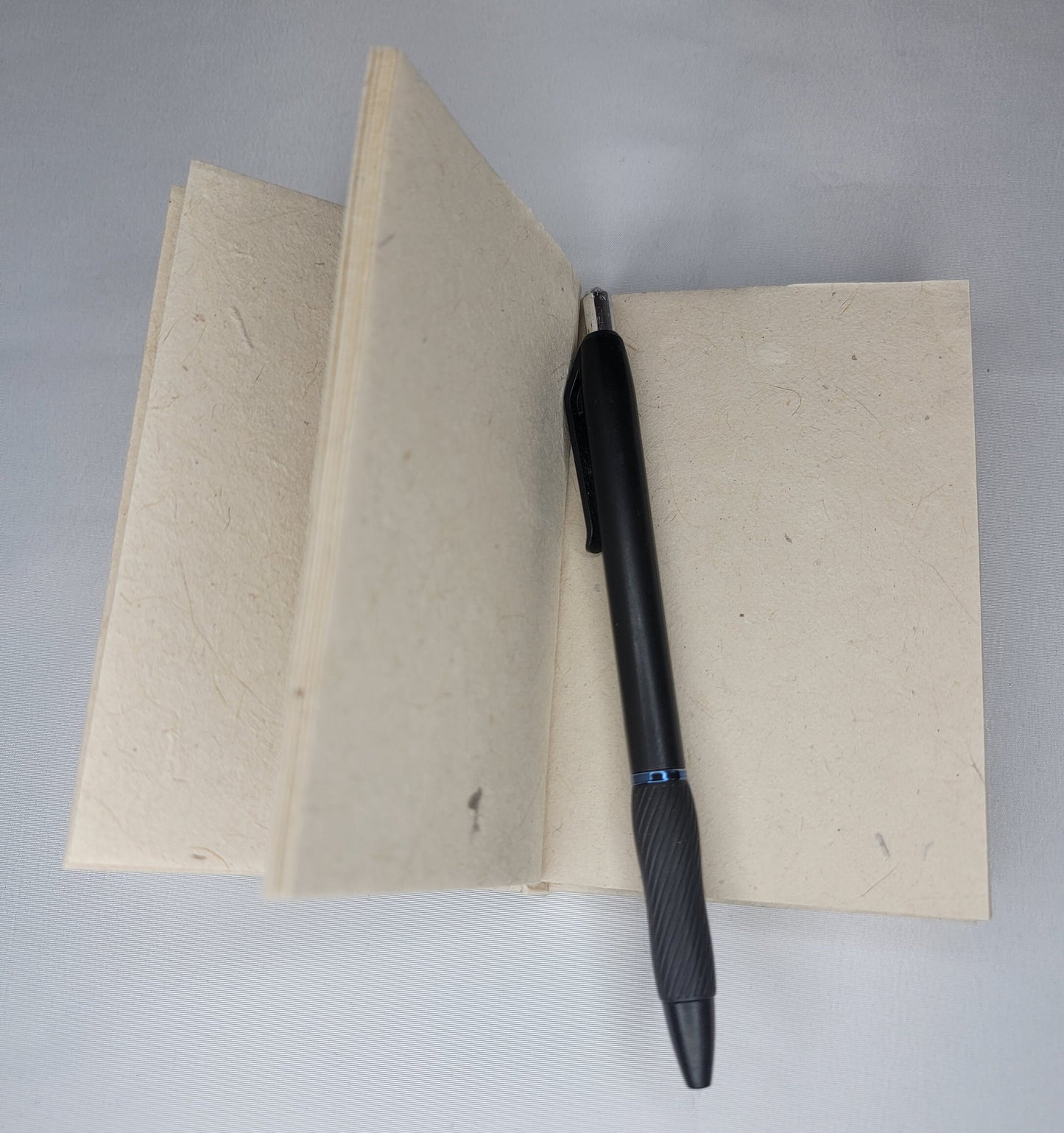 Namaste Eco-Friendly Printed Cover Unlined Natural Organic Handmade in Nepal Lokta Paper Pocket Journal Notebook