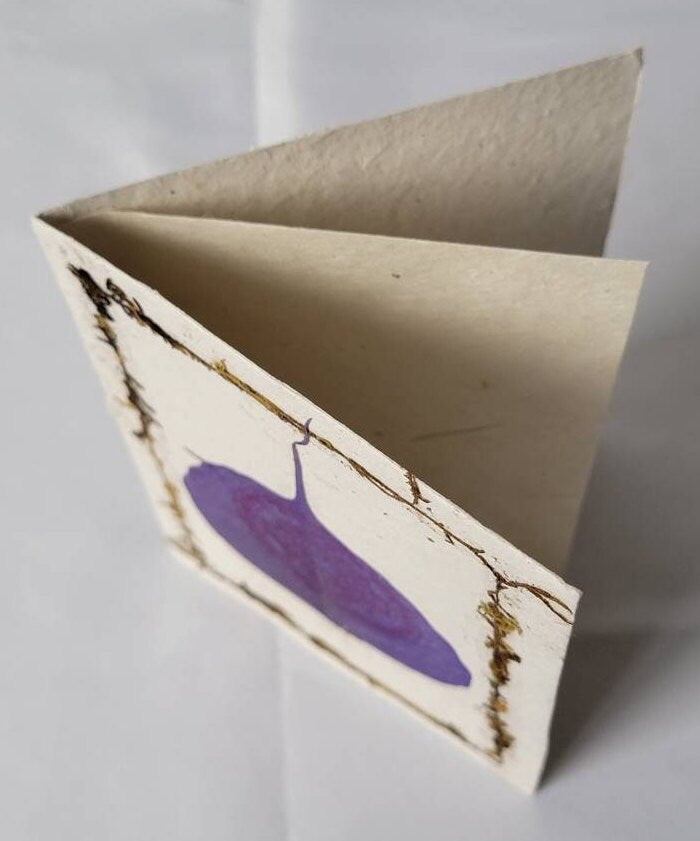 Namaste Eco Friendly Lokta Handmade Nepalese Paper Durable Organic Natural Greeting Card for all purposes