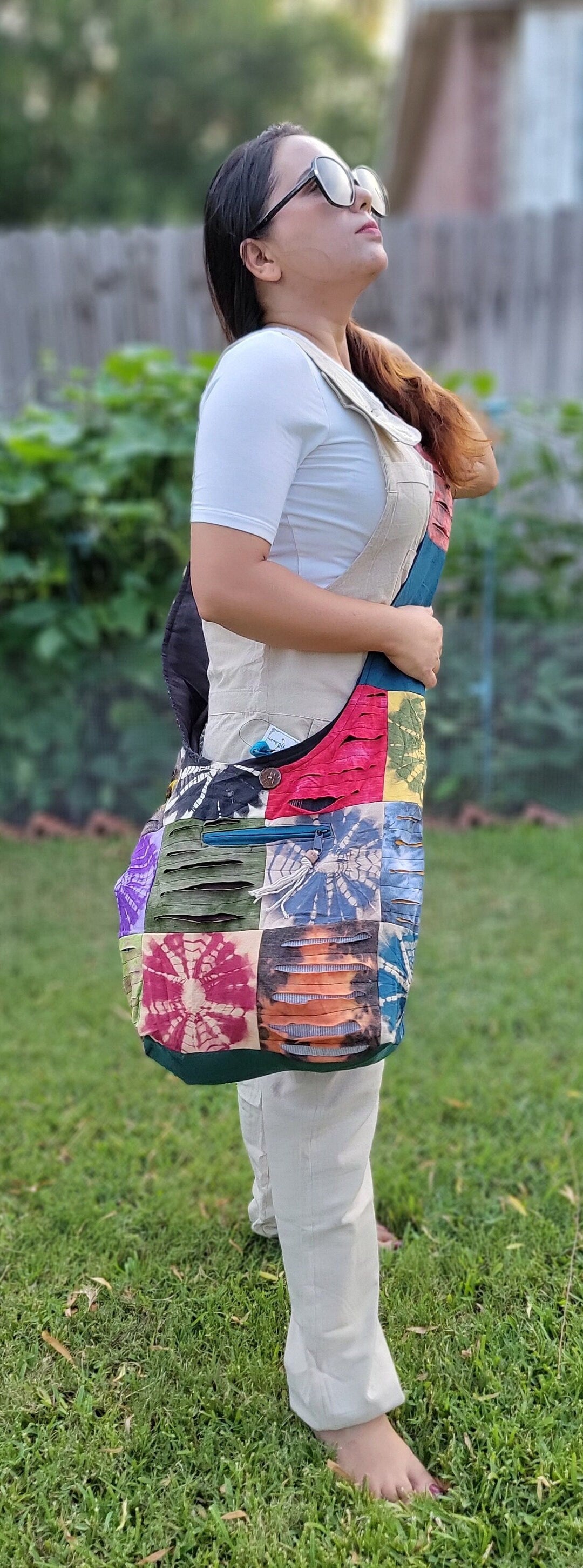 Namaste Fashionable Unique Fine Cotton Colorful Patchwork Light weight Handmade Boho Multi-Purpose Women Cross Body Festival Nepalese Bag