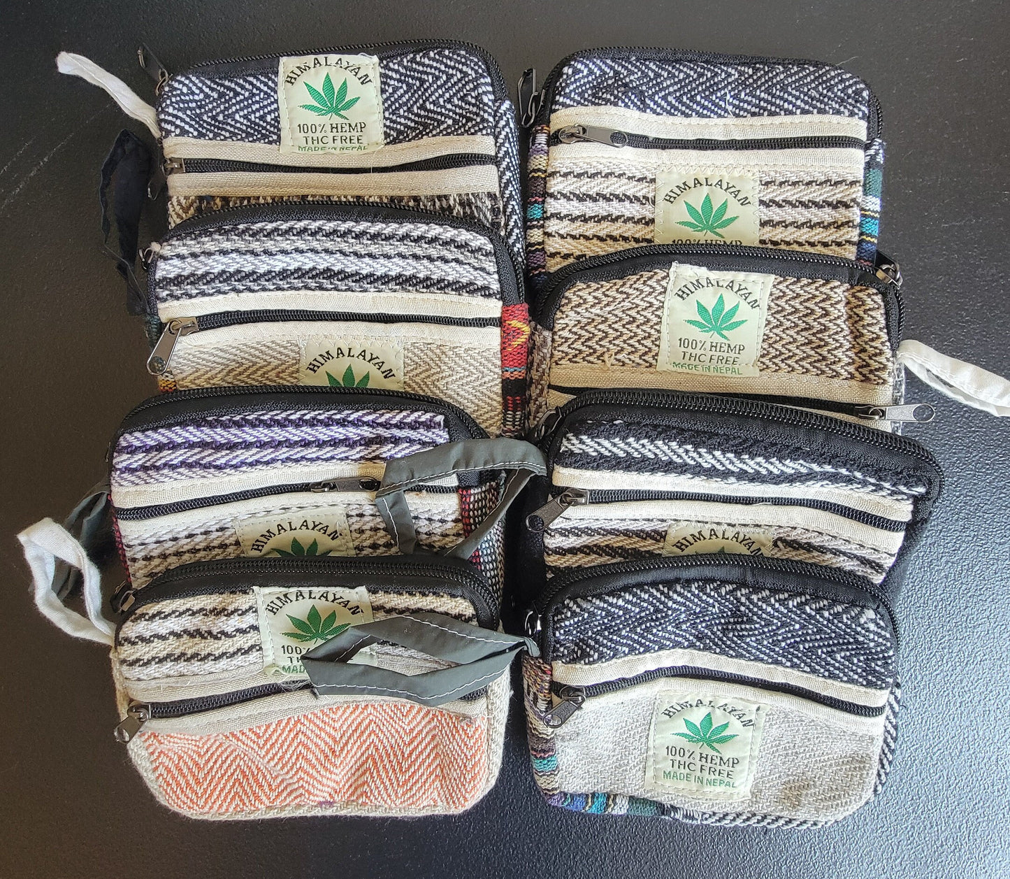 Namaste Organic Eco Friendly Handmade Colorful Hippy Wallet Coin Purse/Pouch