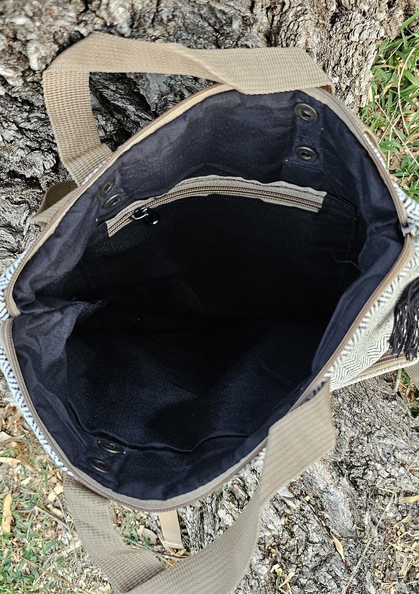 Namaste Natural Hemp Fashionable Nepali Unisex Handmade Organic Vegan Eco-Friendly Laptop Bag.