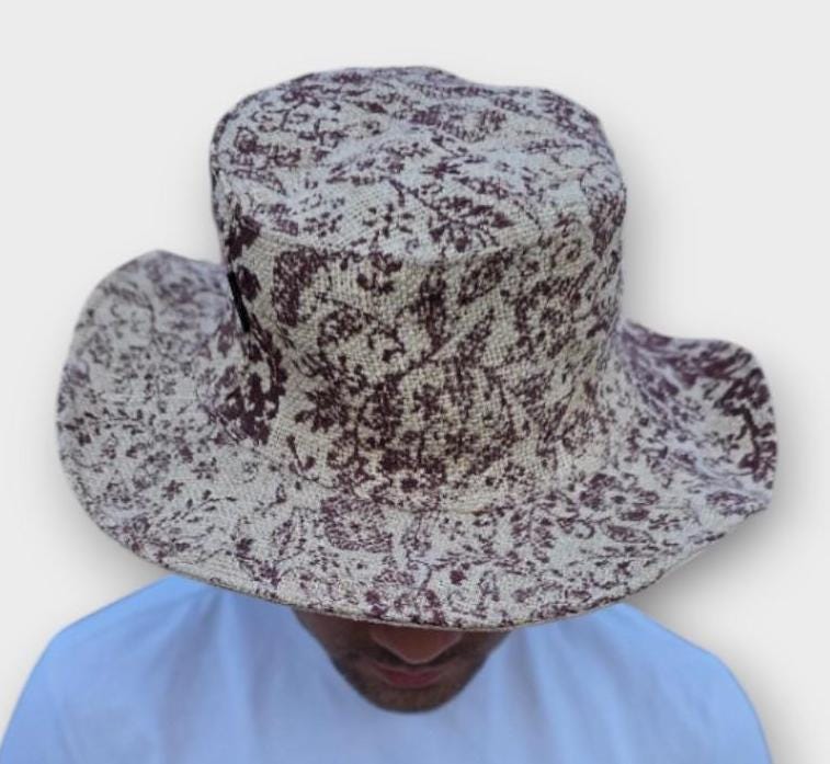 Namaste fashionable unisex bohemian multicolor handmade 100% hemp reggae cowboy durable adjustable eco-friendly organic hemp hat