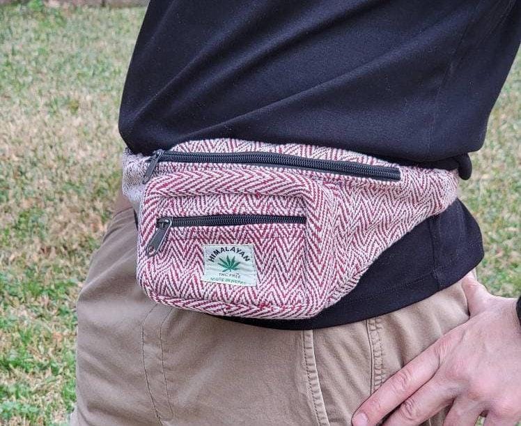 Namaste natural cotton trendy bumbag funky waist belt vegan hippie fannypack