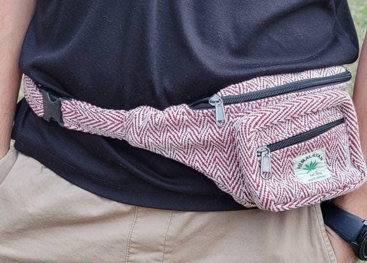 Namaste natural cotton trendy bumbag funky waist belt vegan hippie fannypack