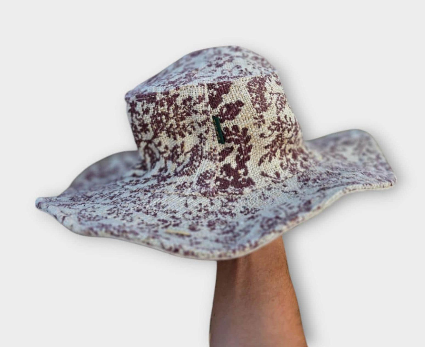 Namaste fashionable unisex bohemian multicolor handmade 100% hemp reggae cowboy durable adjustable eco-friendly organic hemp hat