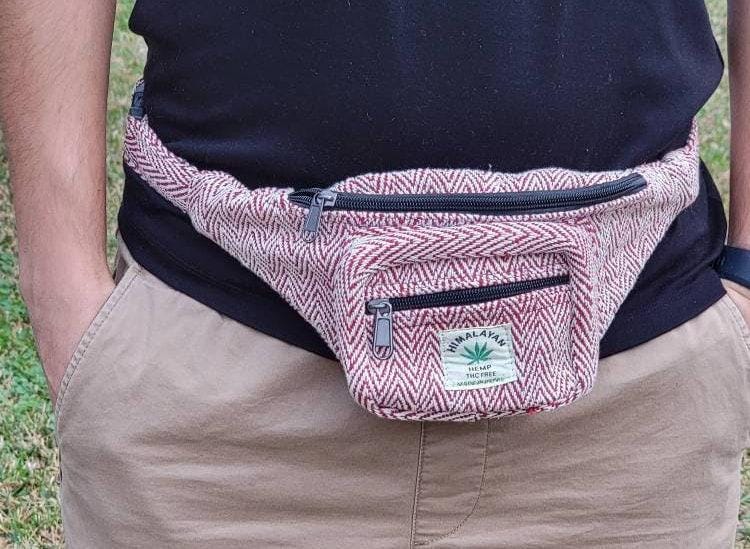 Namaste natural cotton trendy bumbag funky waist belt vegan hippie fannypack