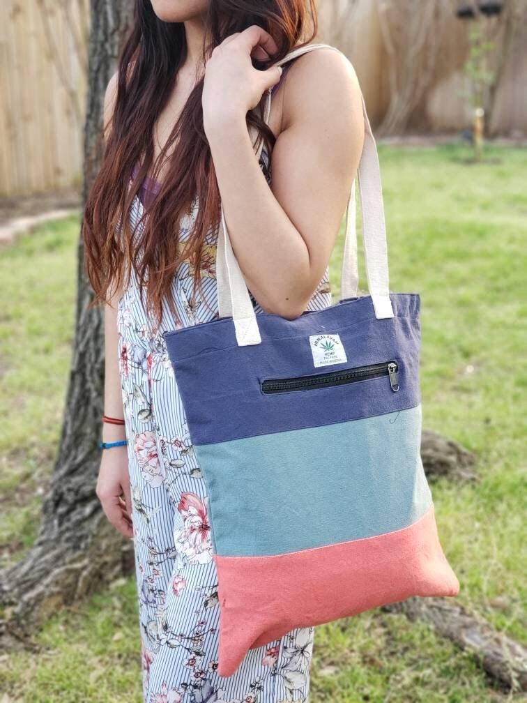 Namaste tote handmade gheri organic bhutani durable for grocery