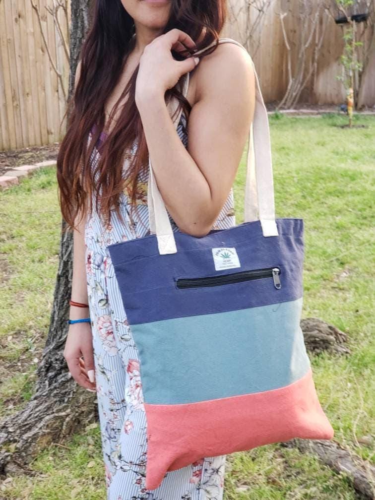 Namaste tote handmade gheri organic bhutani durable for grocery