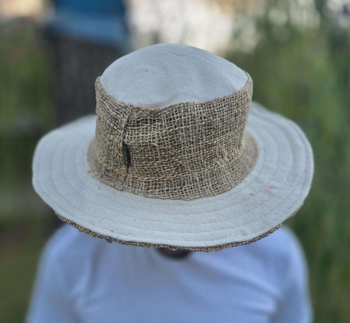 Namaste fashionable unisex bohemian multicolor handmade 100% hemp reggae cowboy durable adjustable eco-friendly organic hemp hat