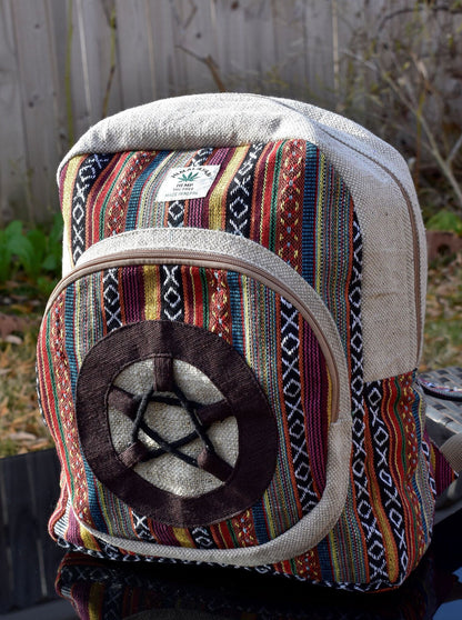 Namaste Hemp Star Backpack