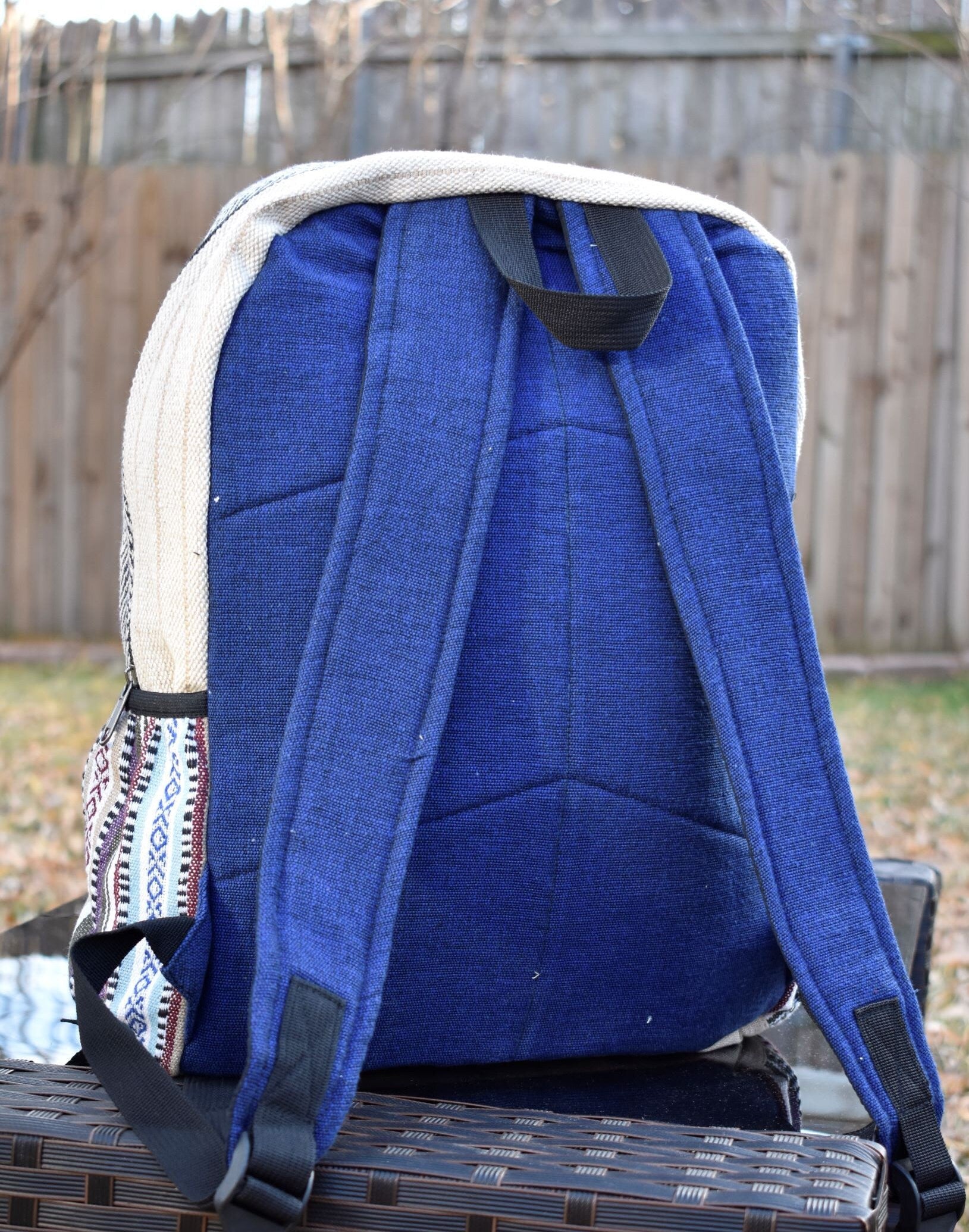 Namaste Hemp 3 Color Backpack