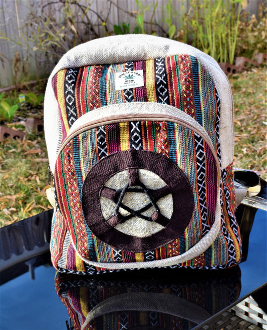 Namaste Hemp Star Backpack