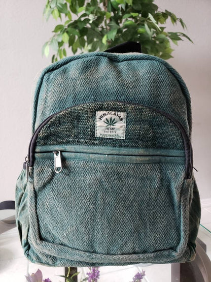 Namaste Stonewashed Rucksack Colorful Natural Unisex Handmade Organic Eco Friendly Backpack