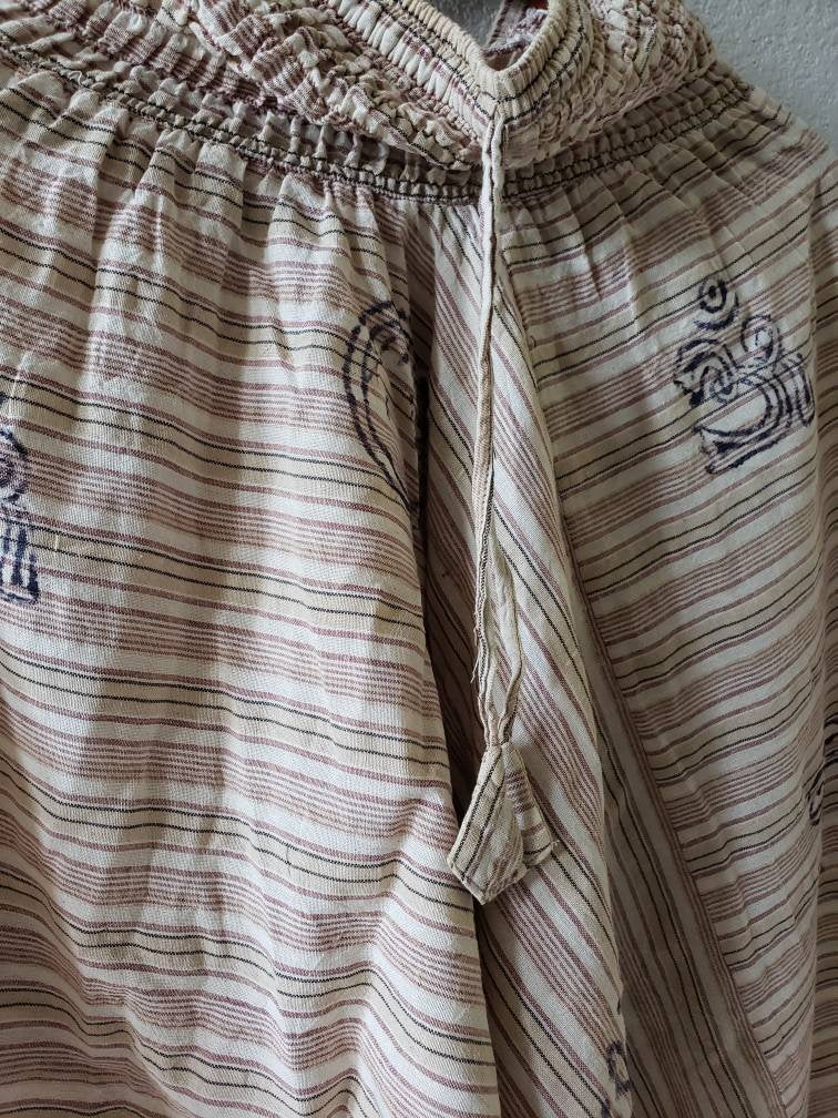 Namaste Striped Cotton Unisex Trouser