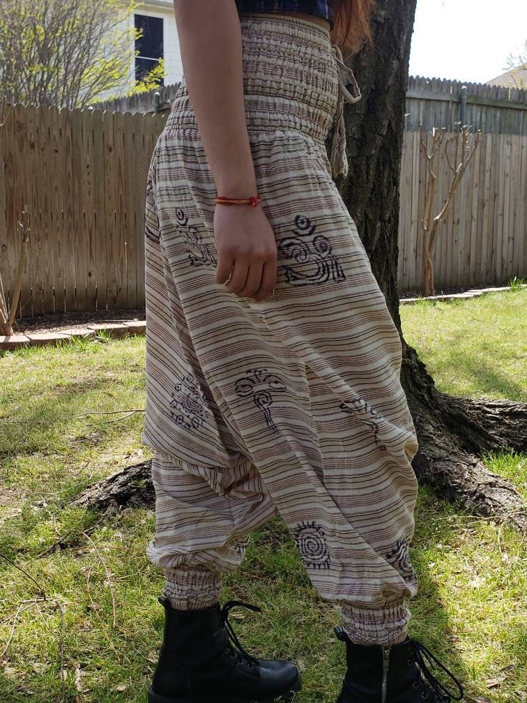 Namaste Striped Cotton Unisex Trouser