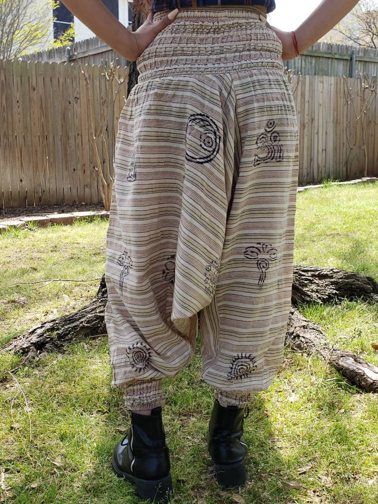 Namaste Striped Cotton Unisex Trouser