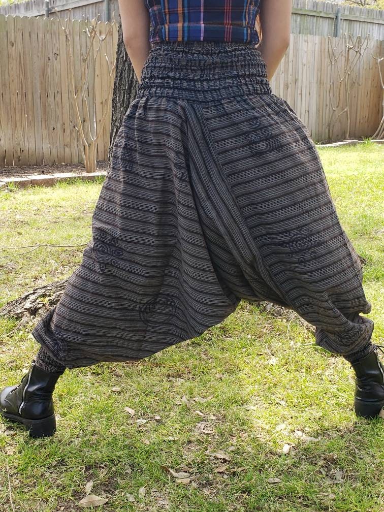Namaste Striped Cotton Unisex Trouser