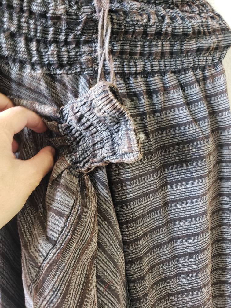 Namaste Striped Cotton Unisex Trouser