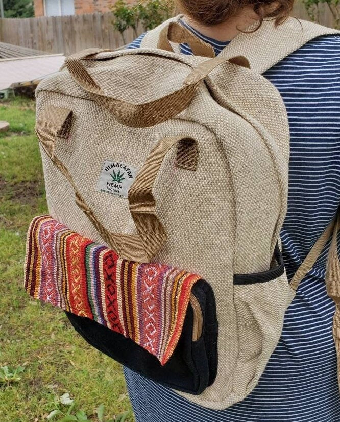 Namaste Natural Gheri Unisex Handmade Backpack