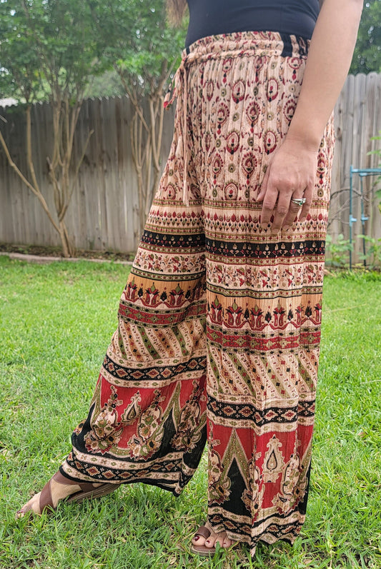 Namaste Bohotusk Women Elephant Floral Print Harem Pants Trouser