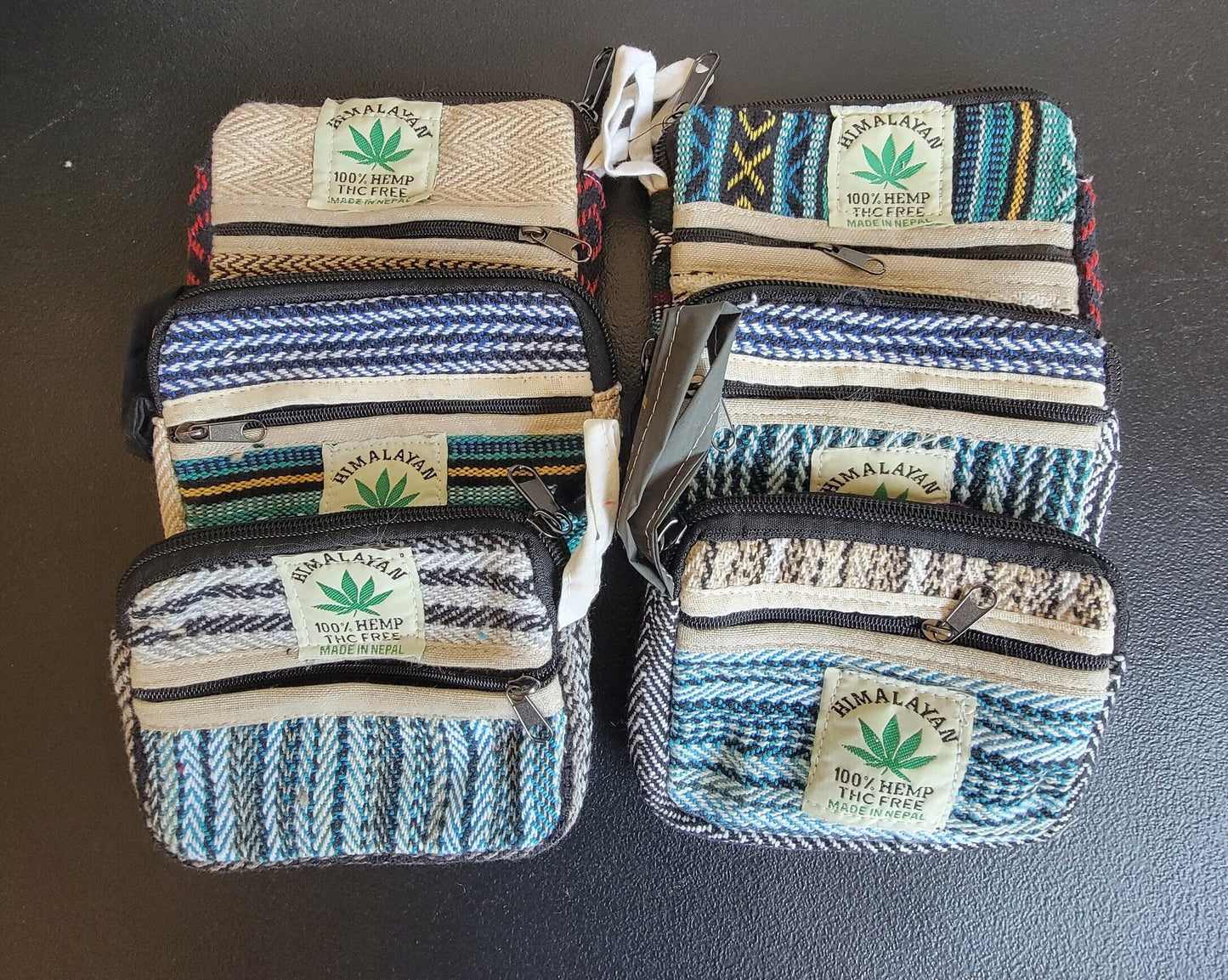 Namaste Organic Eco Friendly Handmade Colorful Hippy Wallet Coin Purse/Pouch