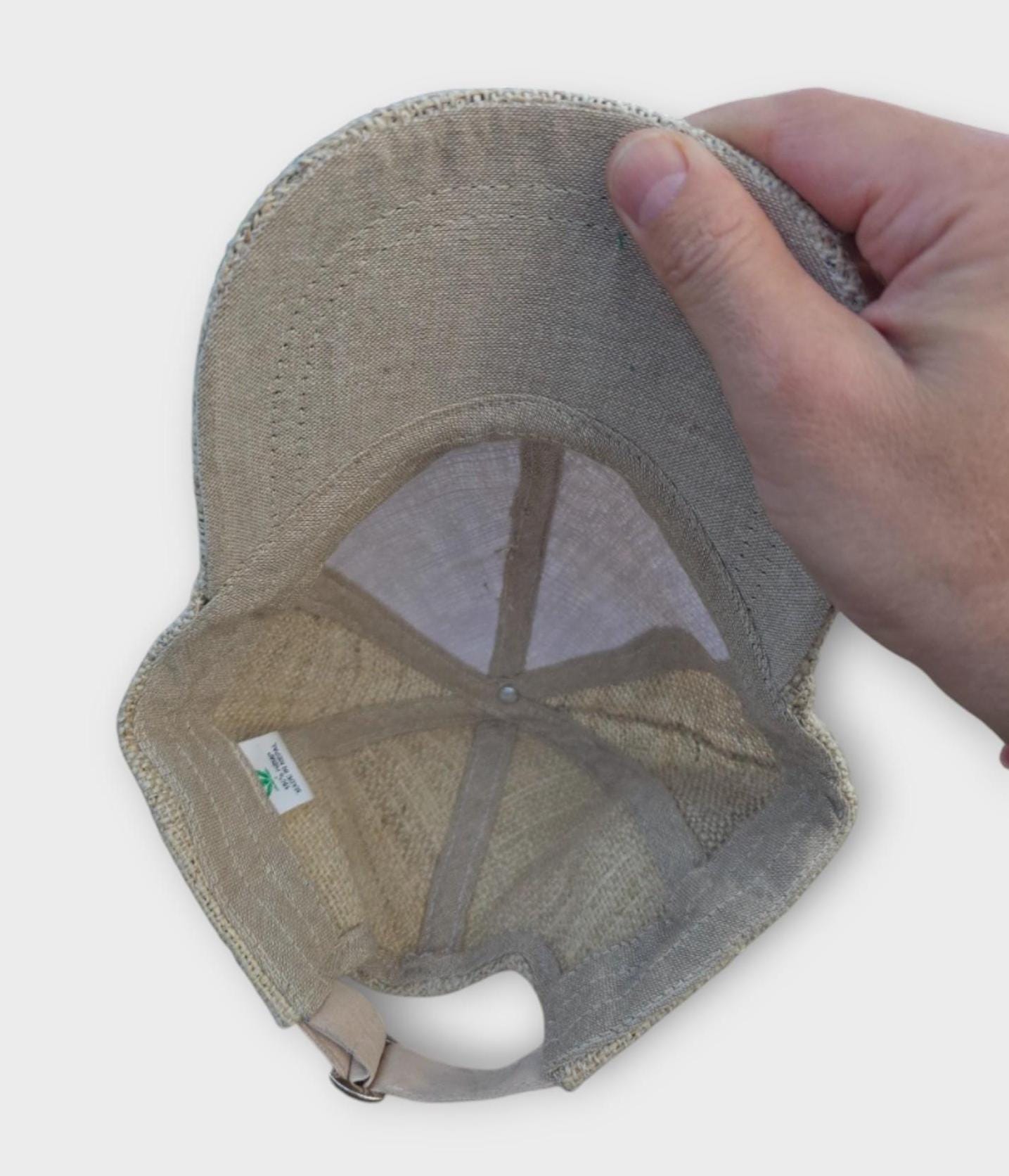 Pure Hemp Fashionable Unisex Multicolor Handmade Hippie Durable Patchwork Eco-Friendly Organic Plain Cap
