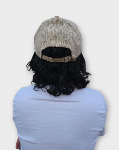 Pure Hemp Fashionable Unisex Multicolor Handmade Hippie Durable Patchwork Eco-Friendly Organic Plain Cap