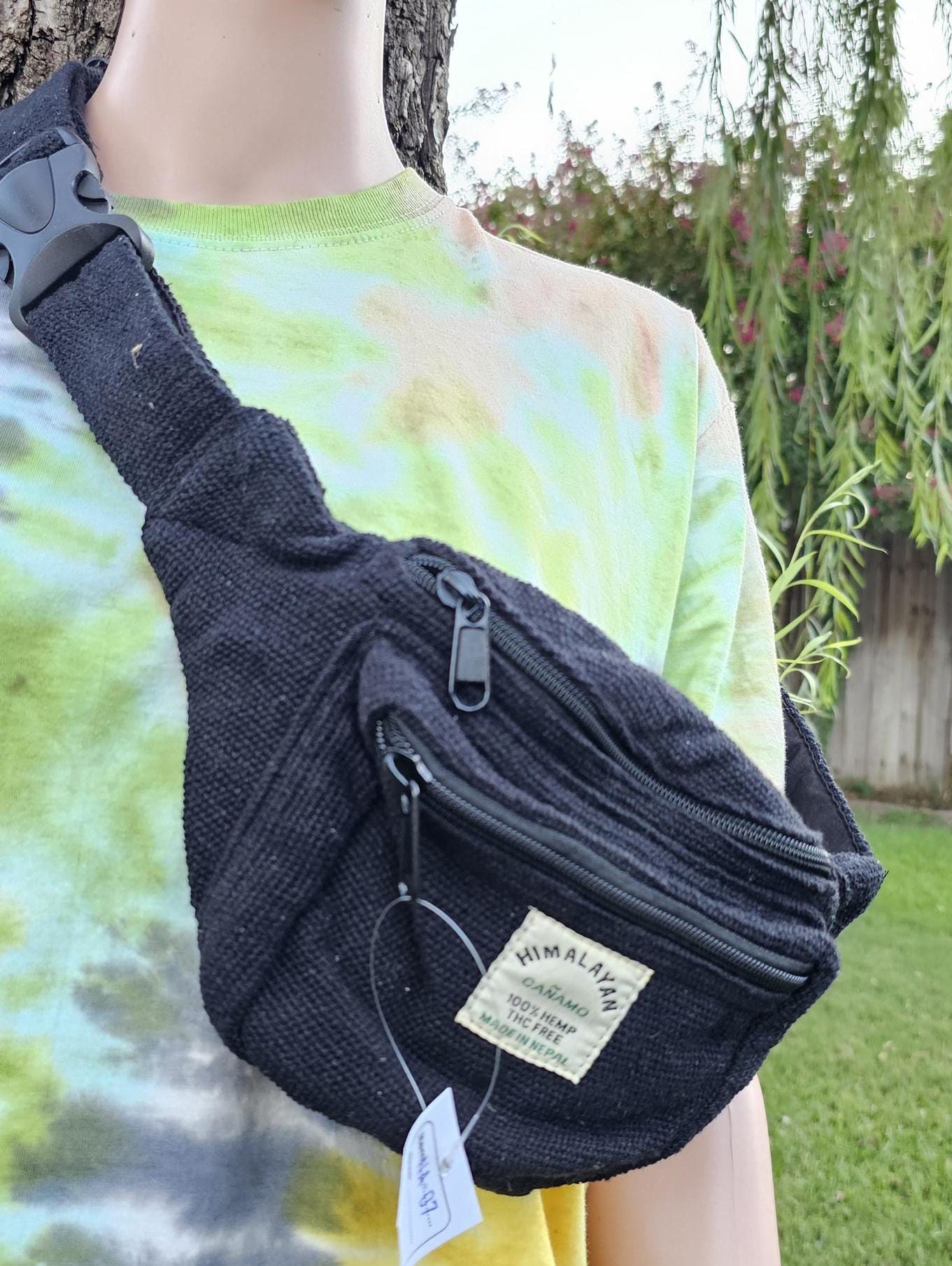 Namaste natural cotton trendy bumbag funky waist belt vegan hippie fannypack