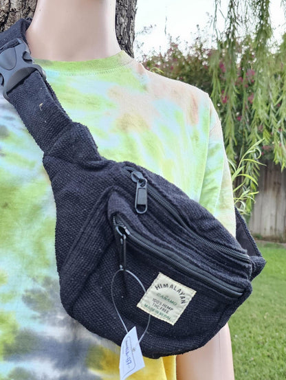 Namaste natural cotton trendy bumbag funky waist belt vegan hippie fannypack