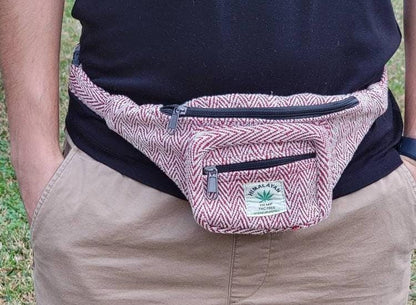 Namaste natural cotton trendy bumbag funky waist belt vegan hippie fannypack