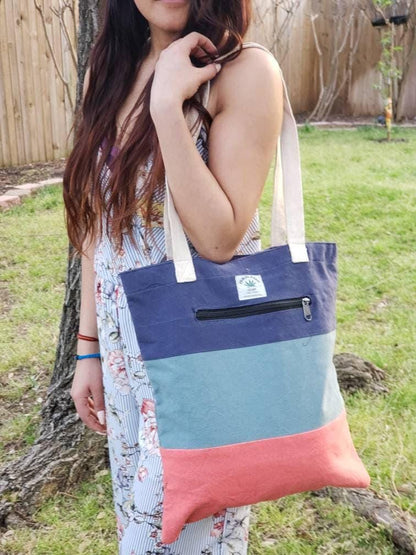 Namaste tote handmade gheri organic bhutani durable for grocery