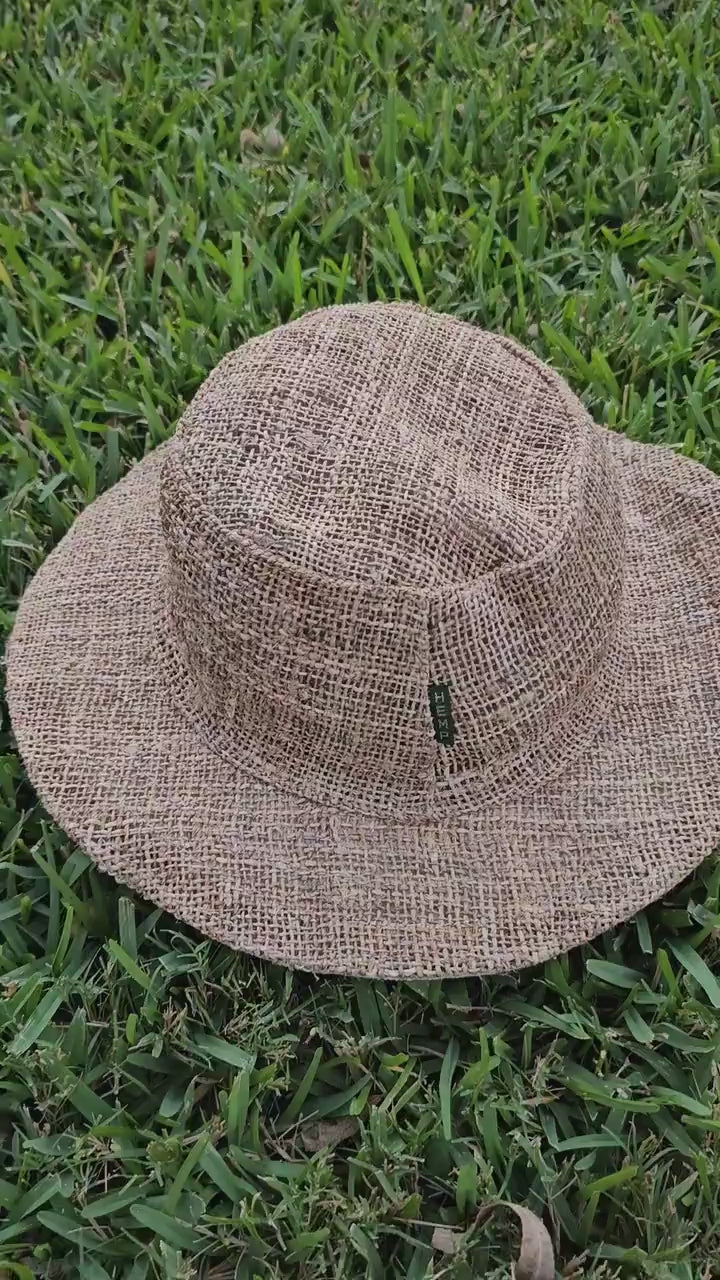 Namaste fashionable unisex bohemian multicolor handmade 100% hemp reggae cowboy durable adjustable eco-friendly organic hemp hat